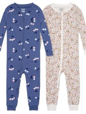 Pekkle Baby 2-pack Cotton Sleepers
